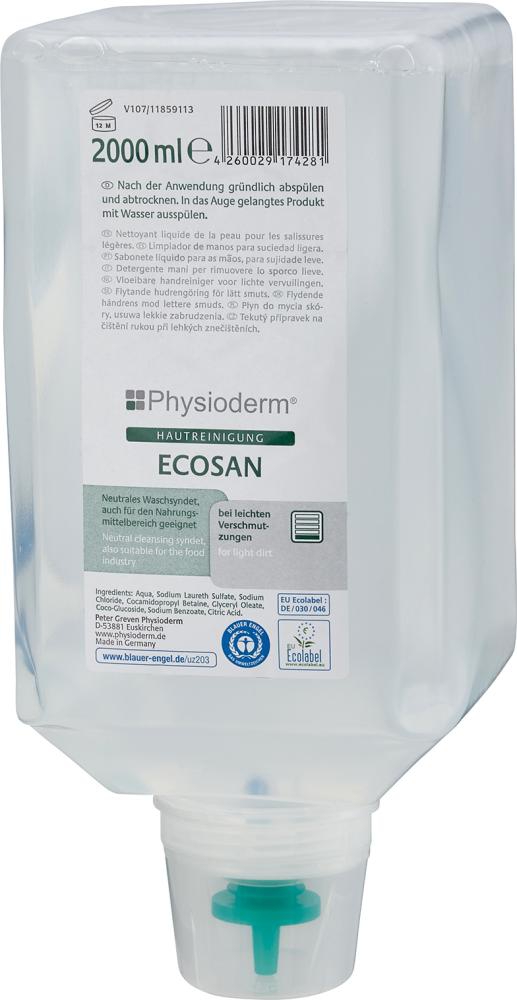 PHYSIODERM Hautreiniger Ecosan 2.000 ml Varioflasche
