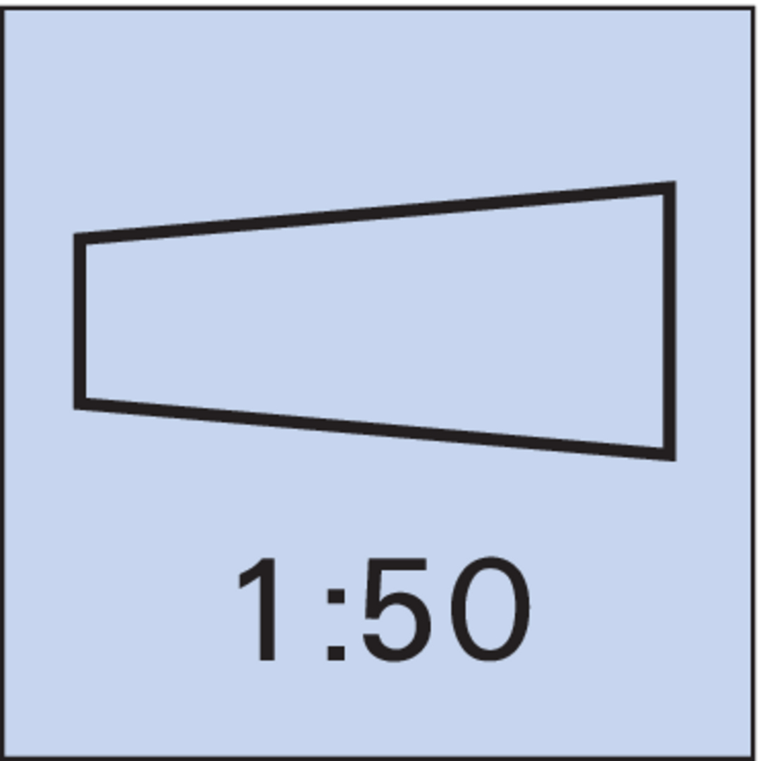 FORMAT Kegelhandreibahle DIN9 HSS 5,0 mm
