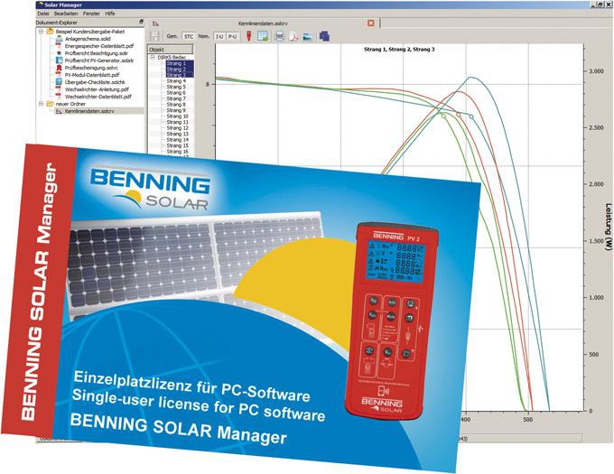 PC-Software SOLAR Manager     Benning