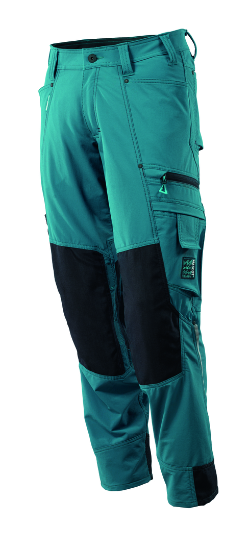 MASCOT Advanced Bundhose Stretch Gr. 82C68 dunkelpetrol 17179-311