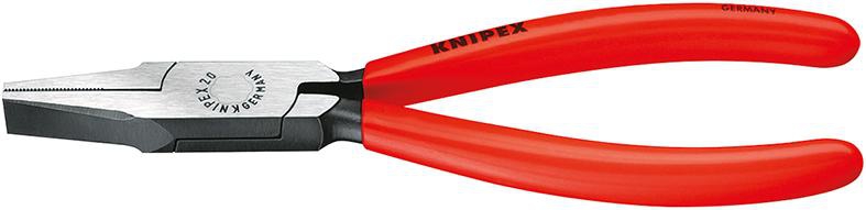 KNIPEX 20 01 180 Flachzange schwarz atramentiert 180 mm