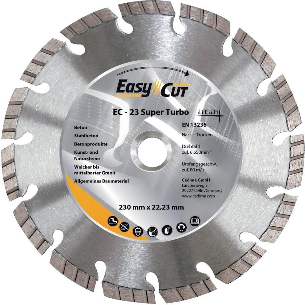 Dia.-Trennscheibe EC- 23 115x2,1x10x22,23mm Cedima
