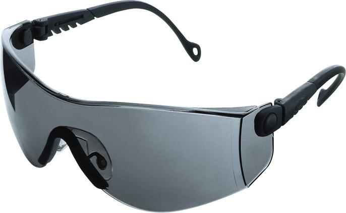 Brille Optema,TSR, getönt, Rahmen schwarz