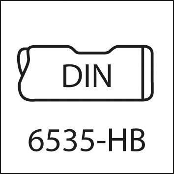 Anbohrer NC DIN 6535 - HB VHM TIALN 142 Grad, 12,00 mm geschliffen FORMAT