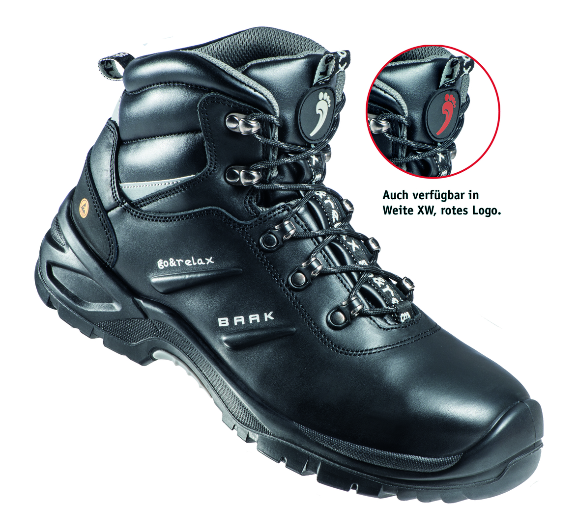 BAAK Stiefel S3 HARRISON 7316 SRC ESD Weite 11/N Gr. 38