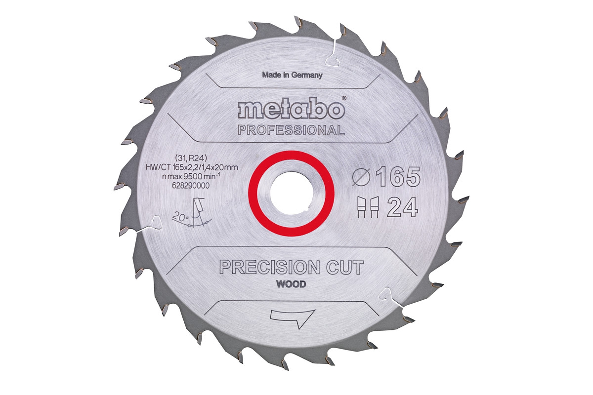 METABO HW Kreissägeblatt Precision Cut Wood HW/CT 230x30 56z