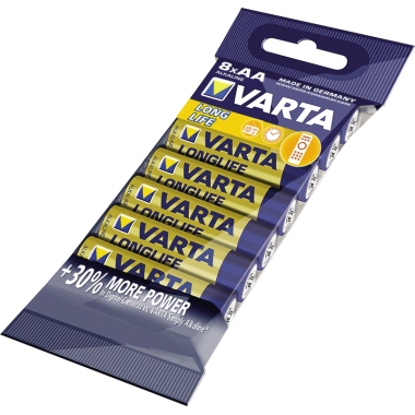 Varta Batterie Longlife 4106 101 328 AA 1,5V 8 St./Pack.