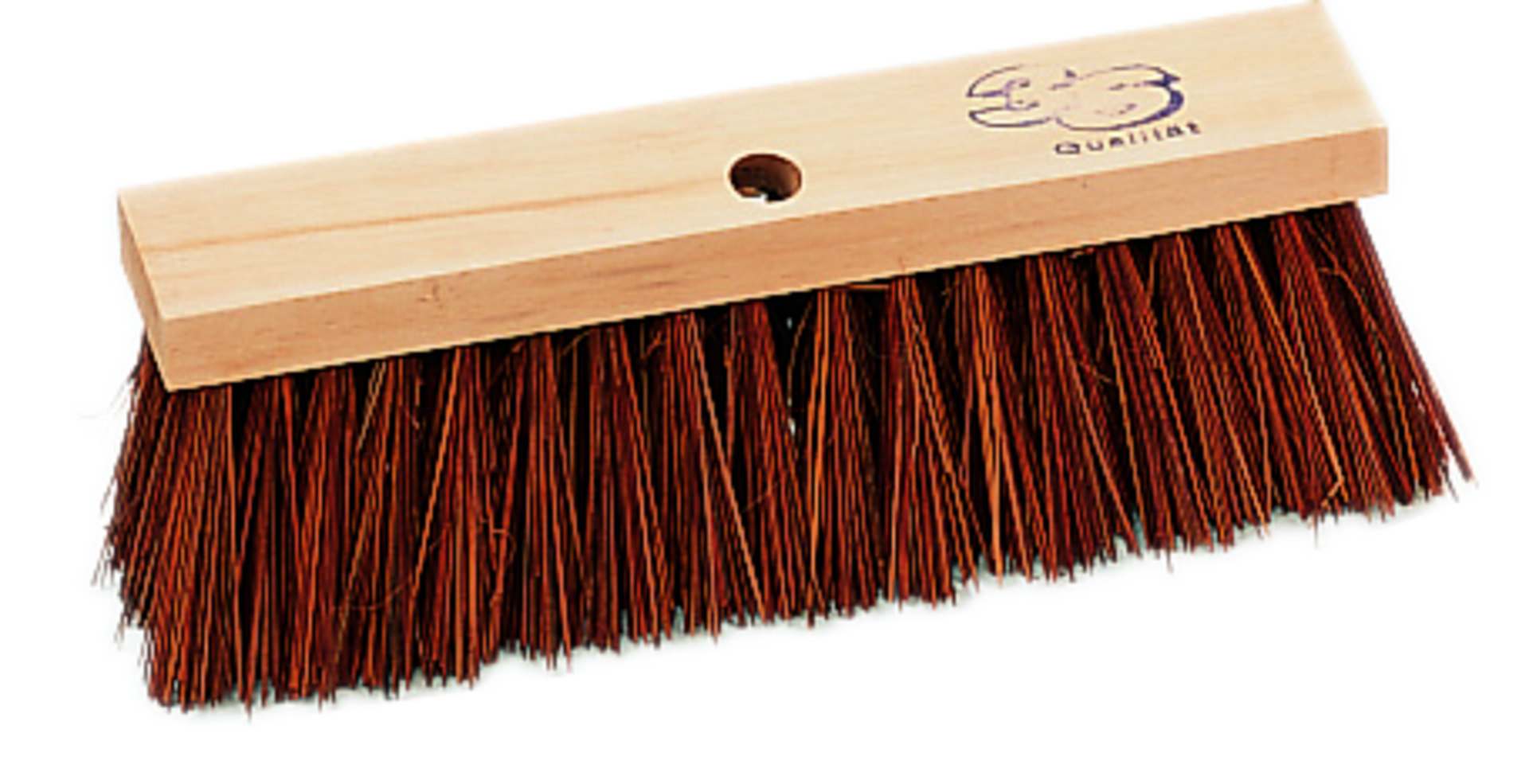 Strassenbesen Piassava 6/18 Reihig, 40 cm, braun