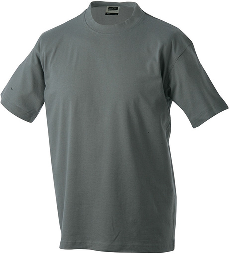 JN T-Shirt Round-T Heavy JN002 100%BW, dark-grey, Größe 2XL
