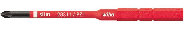 WIHA Wechselklinge slimBit VDE PZ1 1 x 75 mm, sechs-kant-Schaft 6 mm