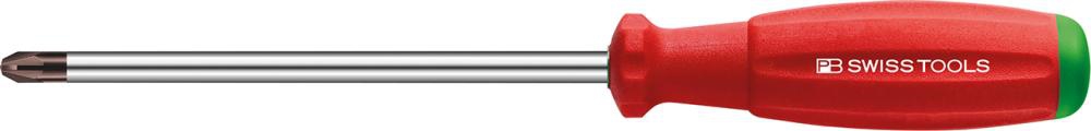PB Swiss Tools Schraubendreher 8192 PZ0x 60mm, SwissGrip