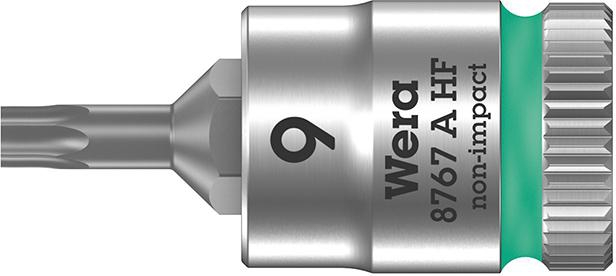 WERA Schraubendreher-Einsatz 1/4" TX 9x 28mm Haltefunktion
