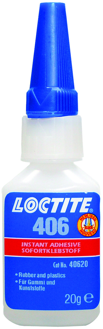 LOCTITE 406 Sofortklebstoff Kunststoff 20g Flasche