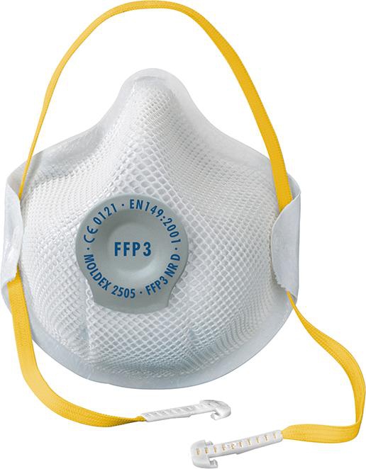 MOLDEX Atemschutzmaske 2505 FFP3S, mit Klimaventil