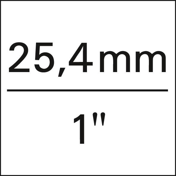 GEDORE Steckschlüsseleinsatz 1" UD-Profil 75mm, D 21 75, 6175710