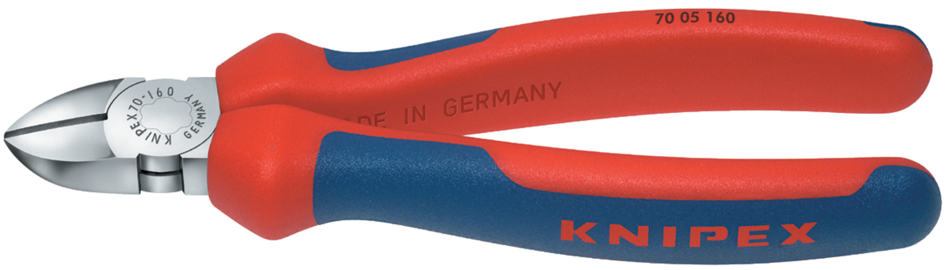 KNIPEX 70 05 160 Seitenschneider MK Hülle verchromt 160 mm