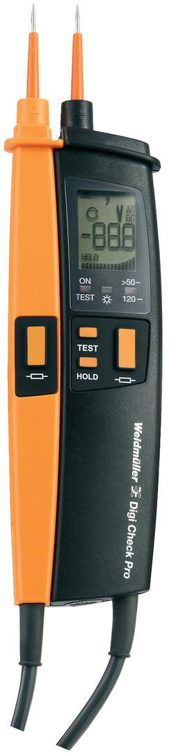 WEIDMÜLLER Spannungsprüfer VT Digi Pro, 1-1000V, IP65, inkl. Batt.