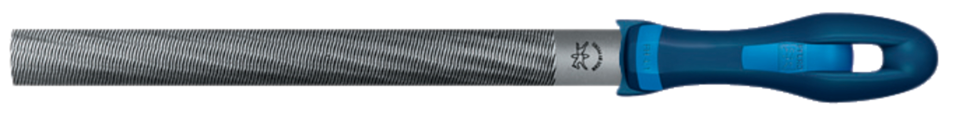 PFERD Werkstattfeile Halbrund Hieb 3 150 mm mit Ergonomie-Feilenheft