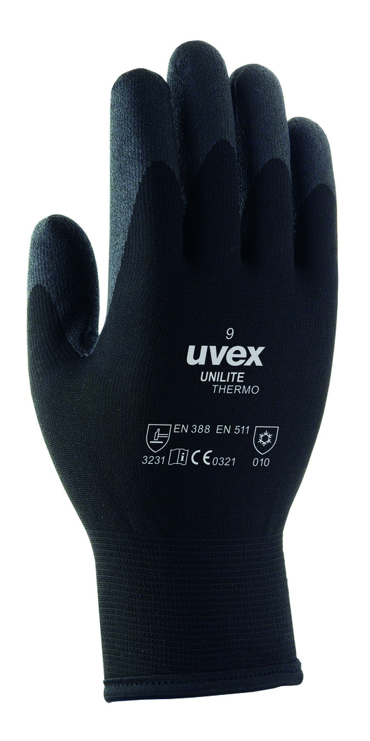 UVEX Kältesch.-Handschuh unilite thermo Gr. 10 Polymer schwarz, 6059.3