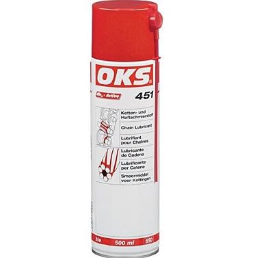 OKS 451 Ketten- und Haftschmierstoff transparent, 500 ml Spray