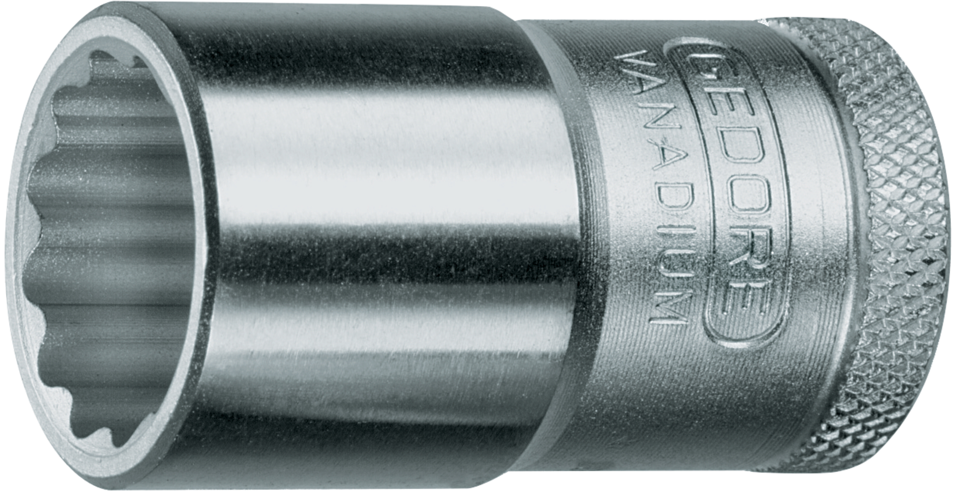GEDORE Steckschlüsseleinsatz 1/2" UD-Profil 11/32", D 19 11/32AF, 6136140