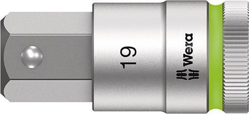 Schraubendr.-Einsatz 1/2" 19x 60mm i6kt. HF    Wera
