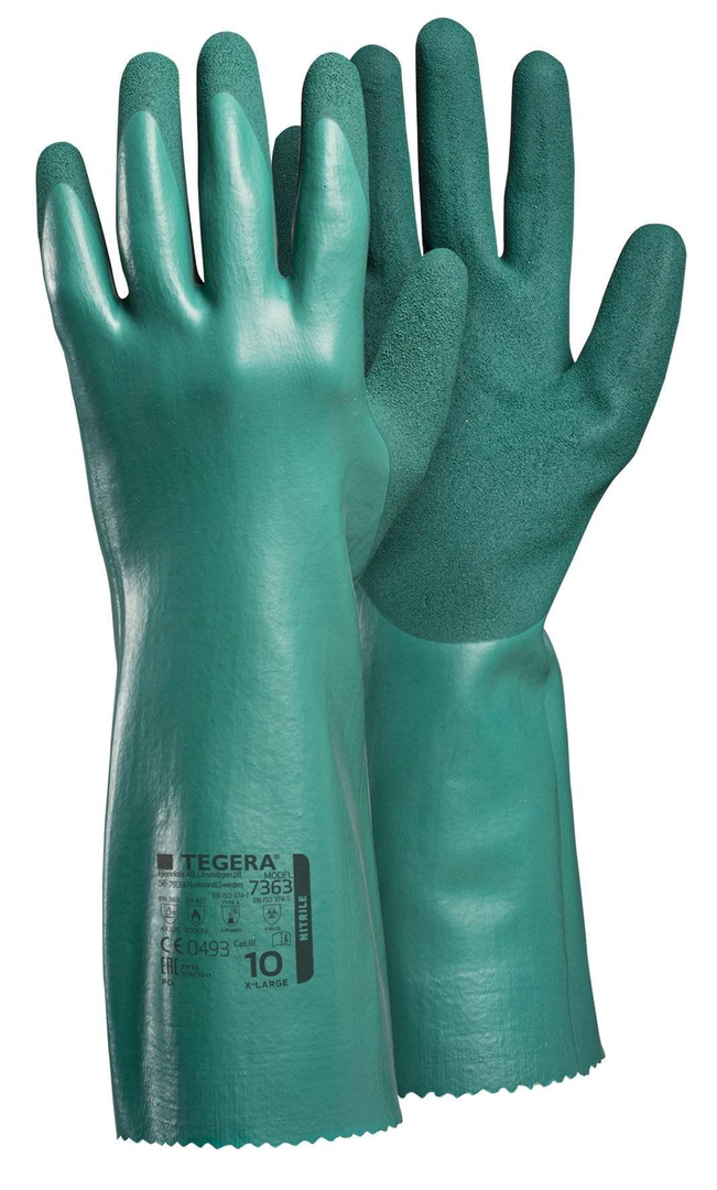 TEGERA Chemikalienschutzhandschuh 7363 Cat.III, Gr. 9