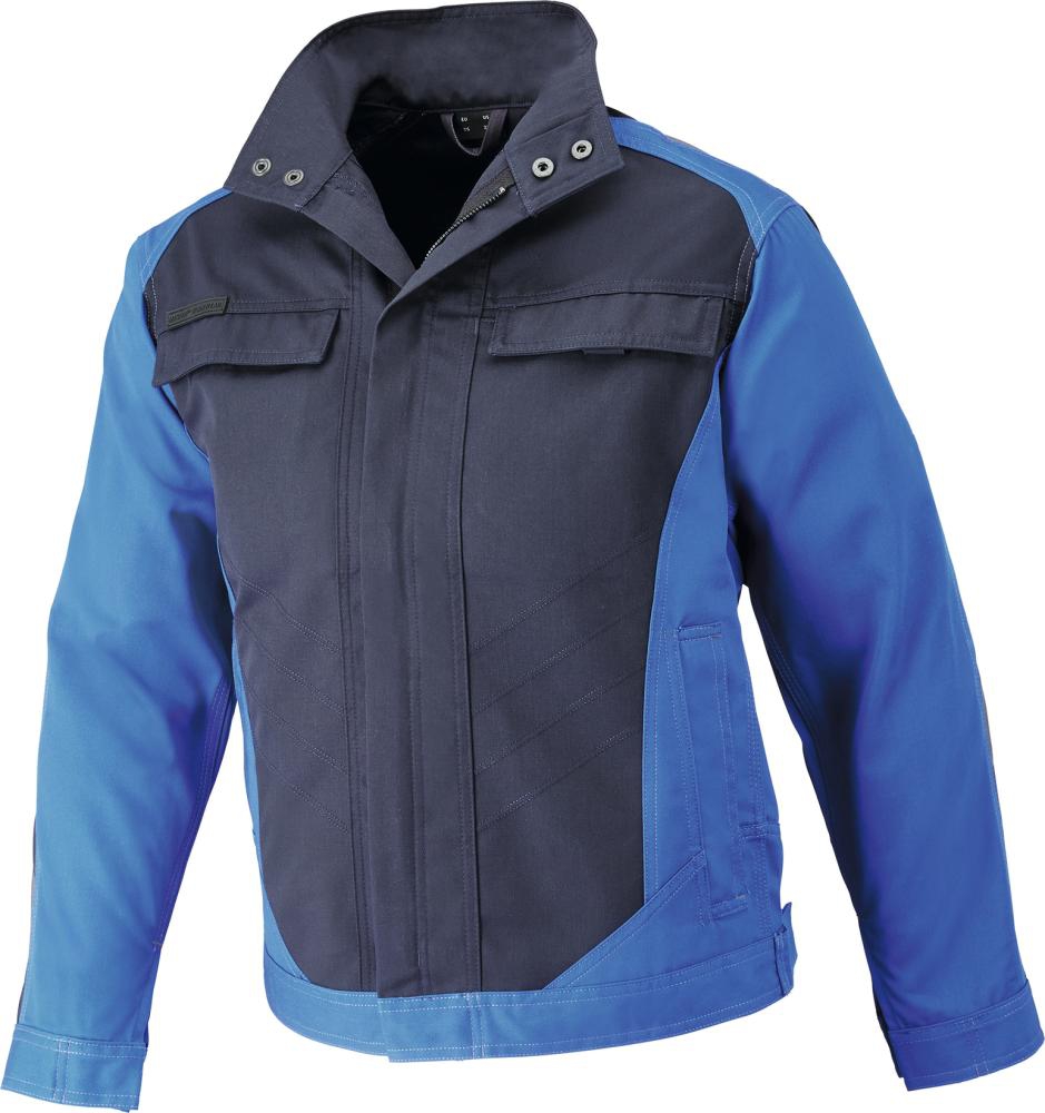 MASCOT Unique Arbeitsjacke Fulda Gr. L schwarzblau/kornblau 12209-442