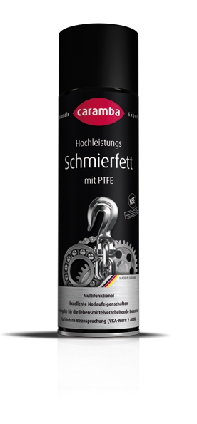CARAMBA Hochleistungs-Schmierfett mit PTFE, 500 ml Spraydose "Profi-Serie"