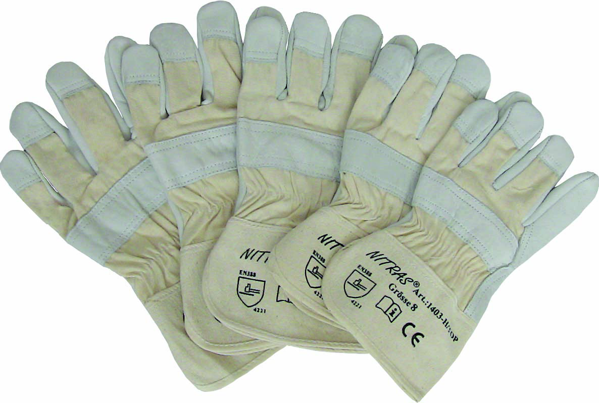 Rindvollleder-Handschuh Ranger Gr. 10