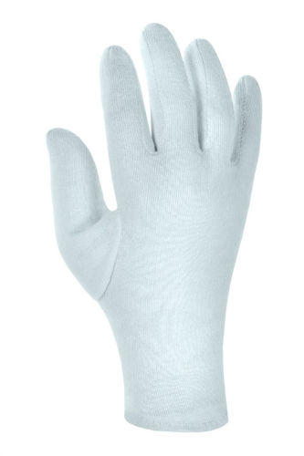 Baumwolltrikot-Handschuh Eiche Gr. 11, weiß gebleicht, mittelschwer