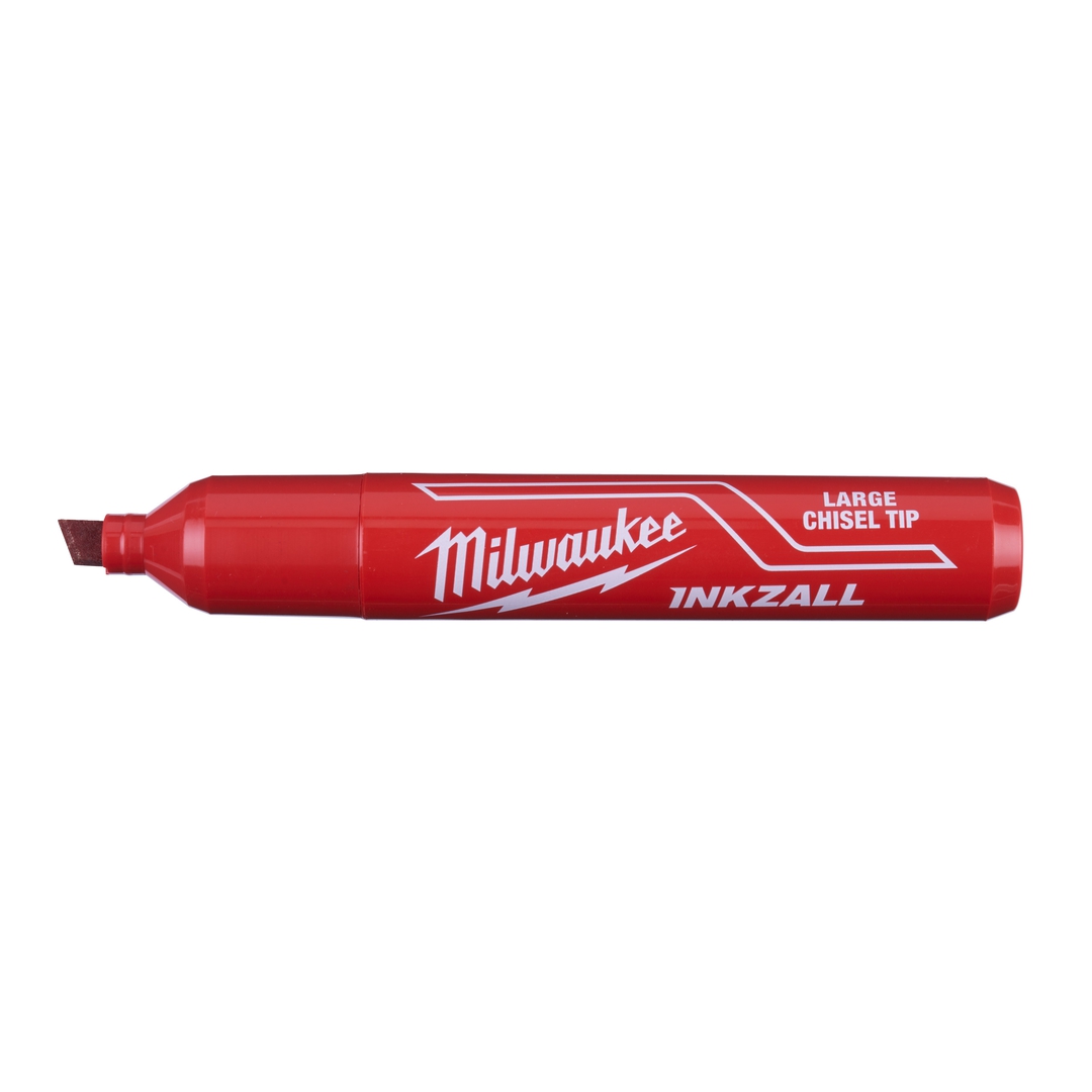 MILWAUKEE INKZALL Permanentmarker Keilspitze L rot
