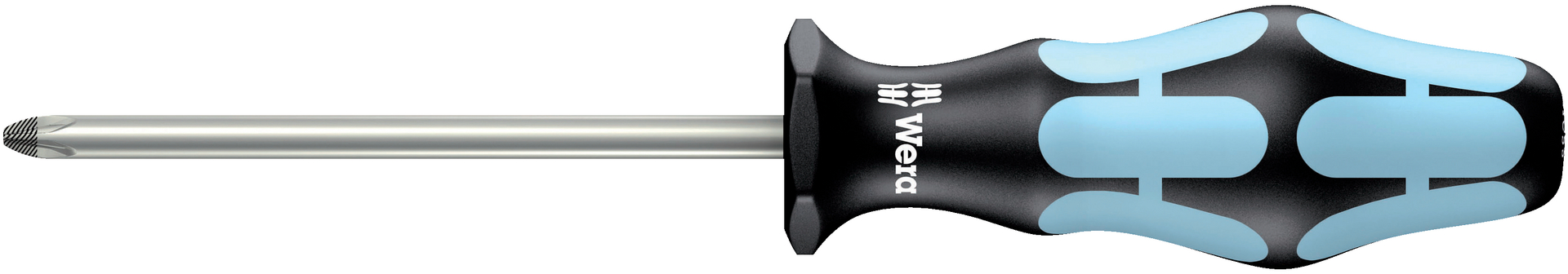 Kreuzschlitz-Schraubendreher Pozidriv Stainless PZ 1x 80mm rostfr. Wera