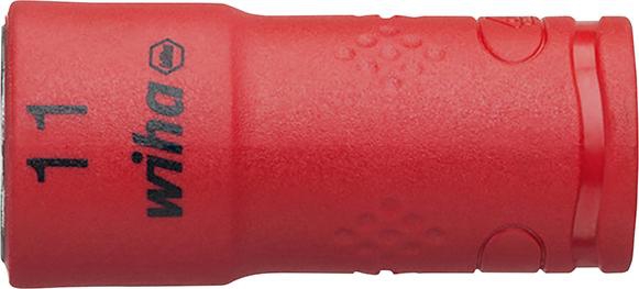 WIHA Steckschlüsseleinsatz 6-kant 1/4" 11mm VDE
