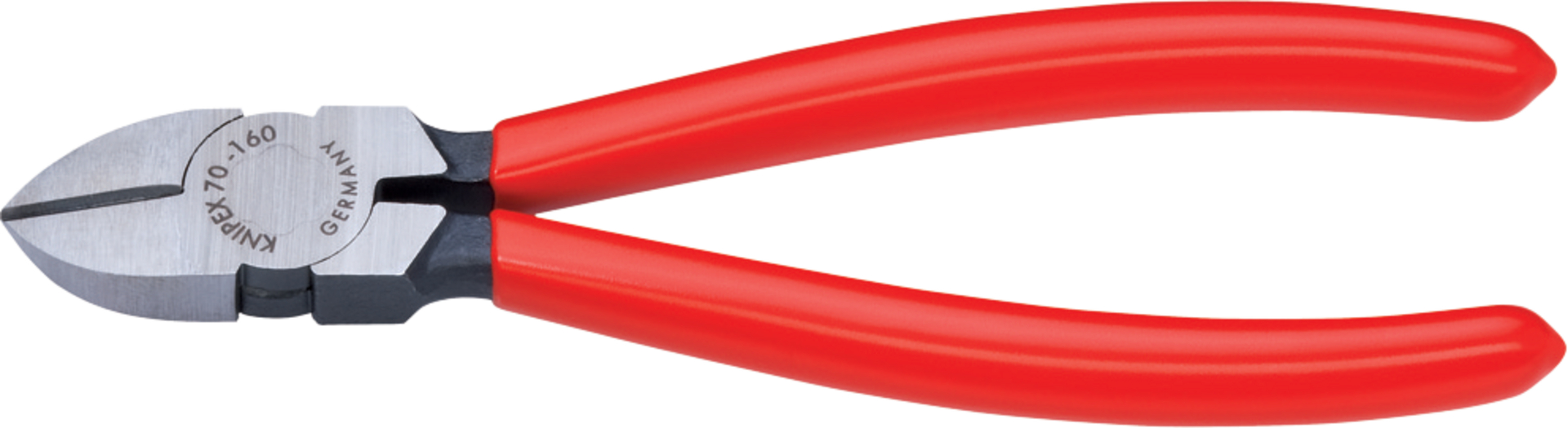 KNIPEX 70 01 125 EAN Seitenschneider schwarz atramentiert 125 mm
