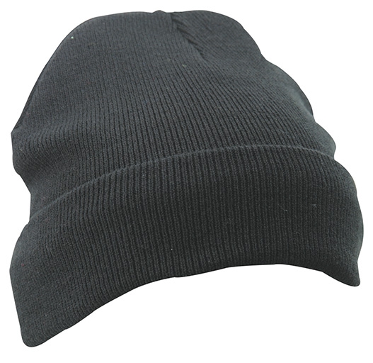 mb Knitted Cap Thinsulate MB7551 100%PAC, black, Größe one size