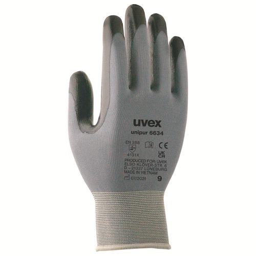 UVEX UNIPUR 6634 Strickschutzhandschuh Modelltyp 60321, NBR, Gr. 10