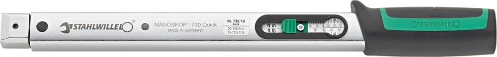 STAHLWILLE Drehmomentschlüssel 730/4Q 8-40 Nm, 9 x 12 mm, auslösend