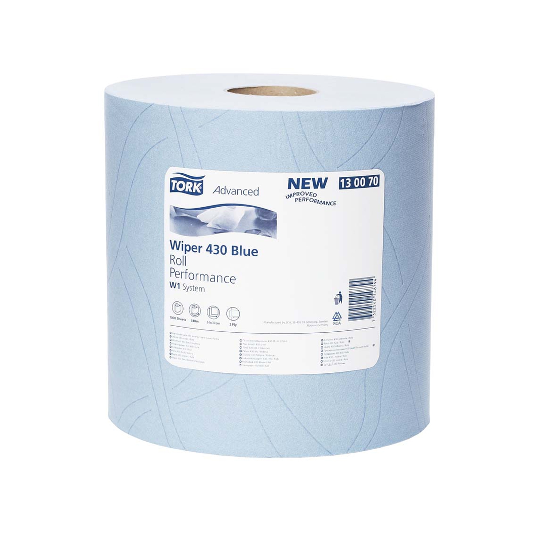 TORK Advanced Wischtuch Performance 1000 Blatt, Typ 430, 37 x 34 cm, 2-lagig