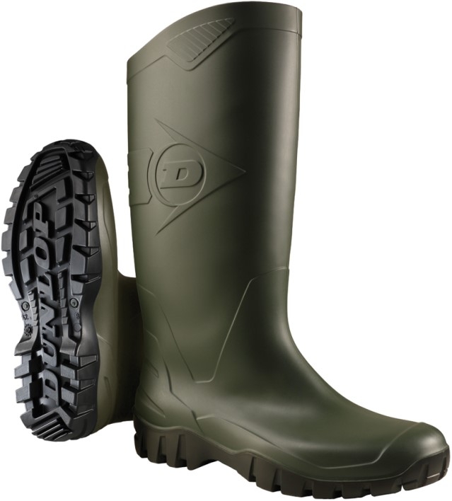 DUNLOP Gummistiefel Dane PVC Gr. 42 grün, K680011