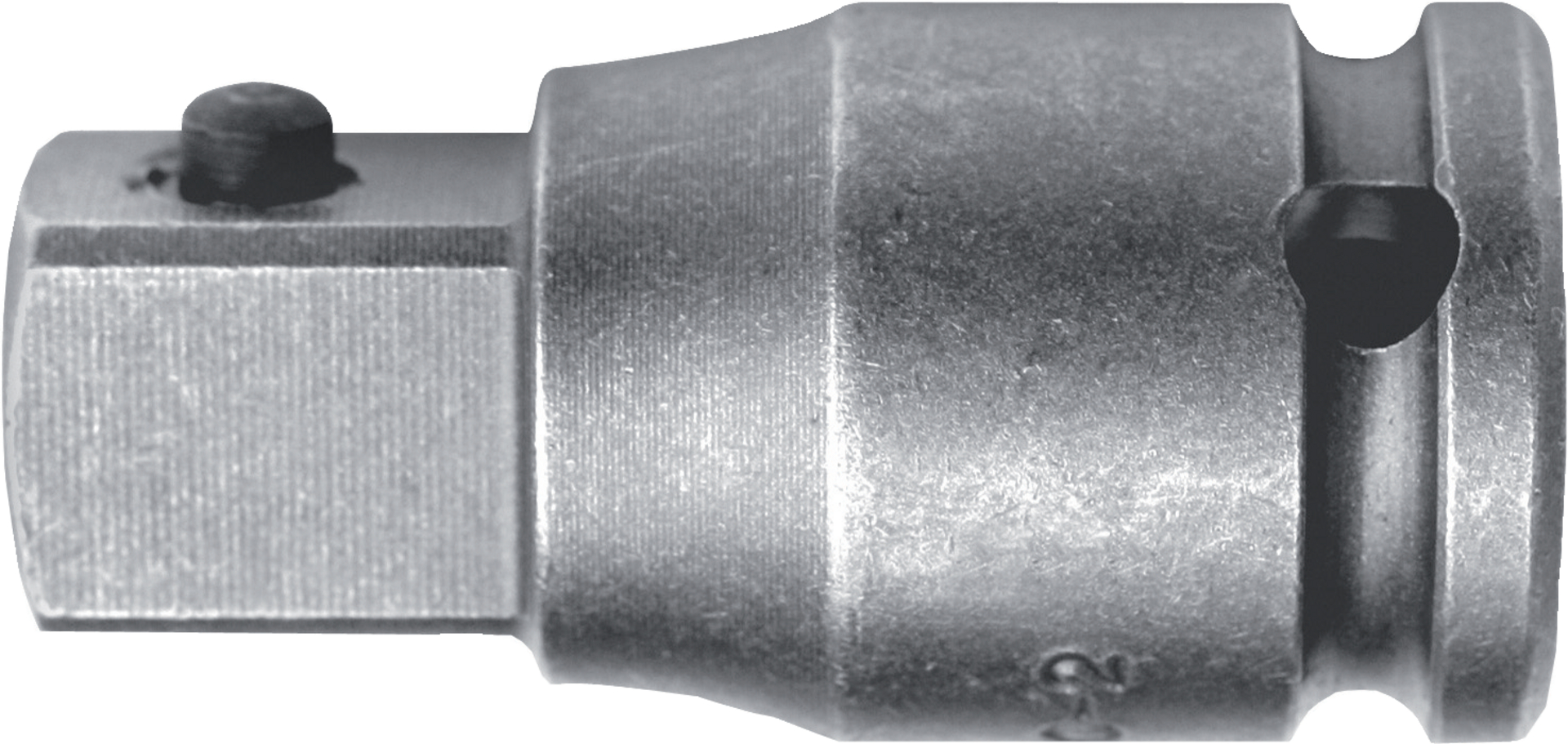 ASW Vergrößerungsstück 1/4 Zoll auf 3/8 Zoll, Länge 26 mm