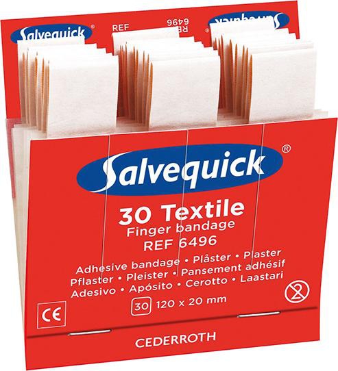 Salvequick Nachf.6x30Pfl. elastisch