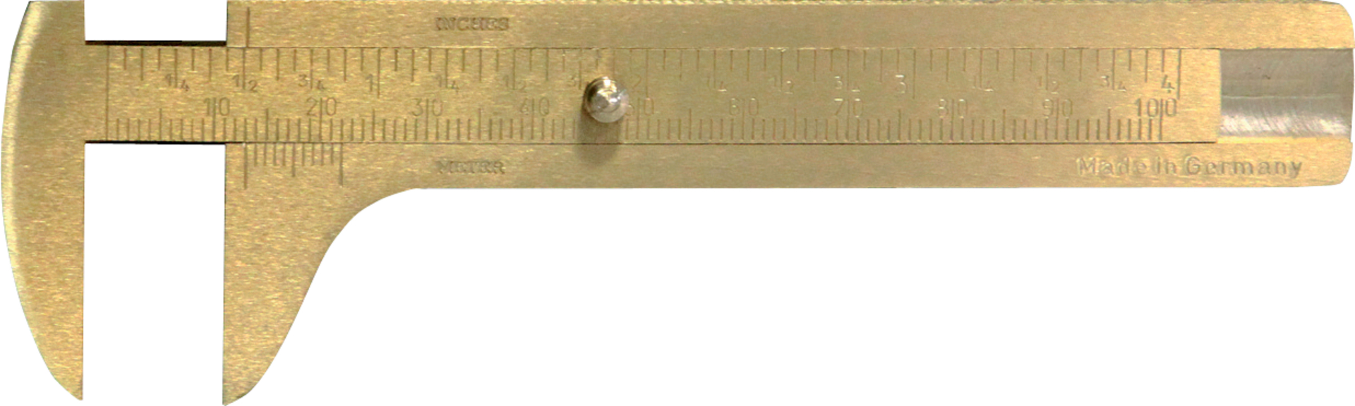FORTIS Knopfmaß Messing 80mm