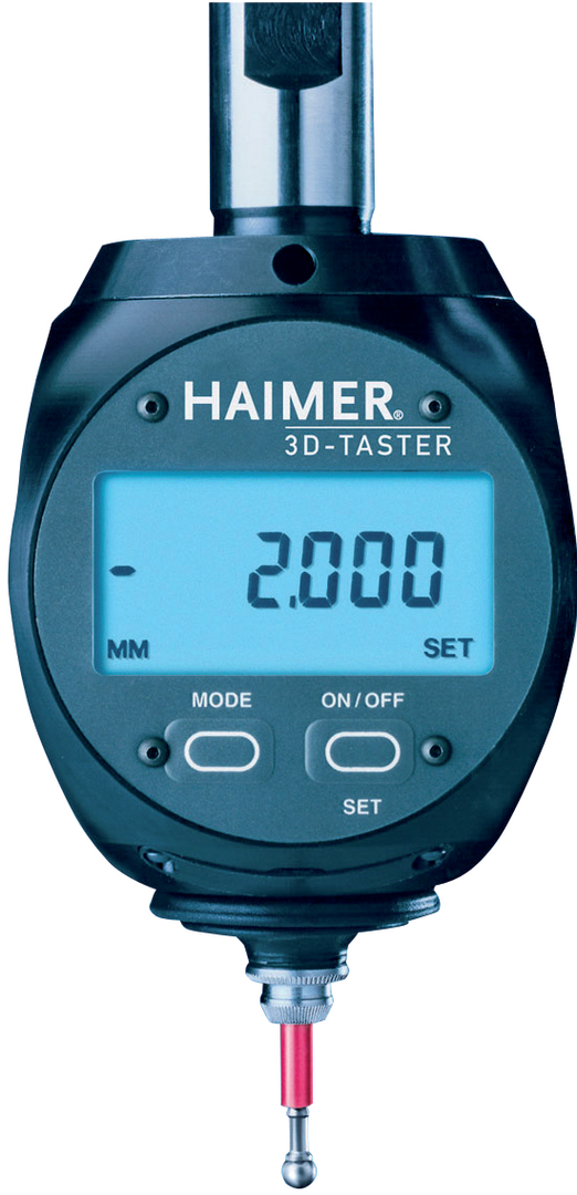 Taster-3D-Digit. Schaft 20 mm Haimer