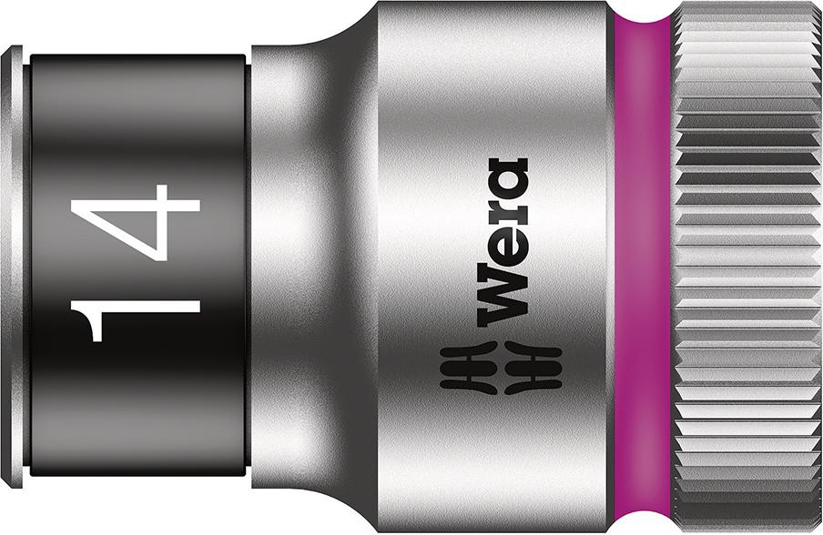 Steckschl.-Einsatz 1/2" 14mm  6kt. Haltef.   Wera