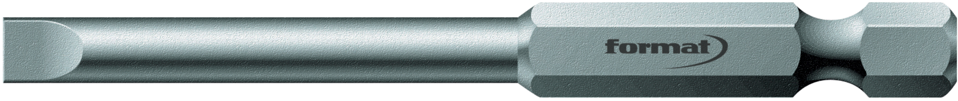 FORMAT Bit zähhart 1/4" DIN3126 E 6,3 4x0,8x89mm