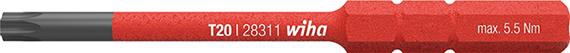 WIHA Wechselklinge slimBit TORX 9 x 75 mm, sechs-kant-Schaft 6 mm