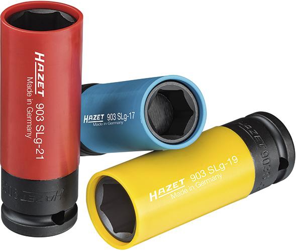 HAZET Steckschlüssel-Satz 3-teilig,  17/19/21mm, 903SPC/3