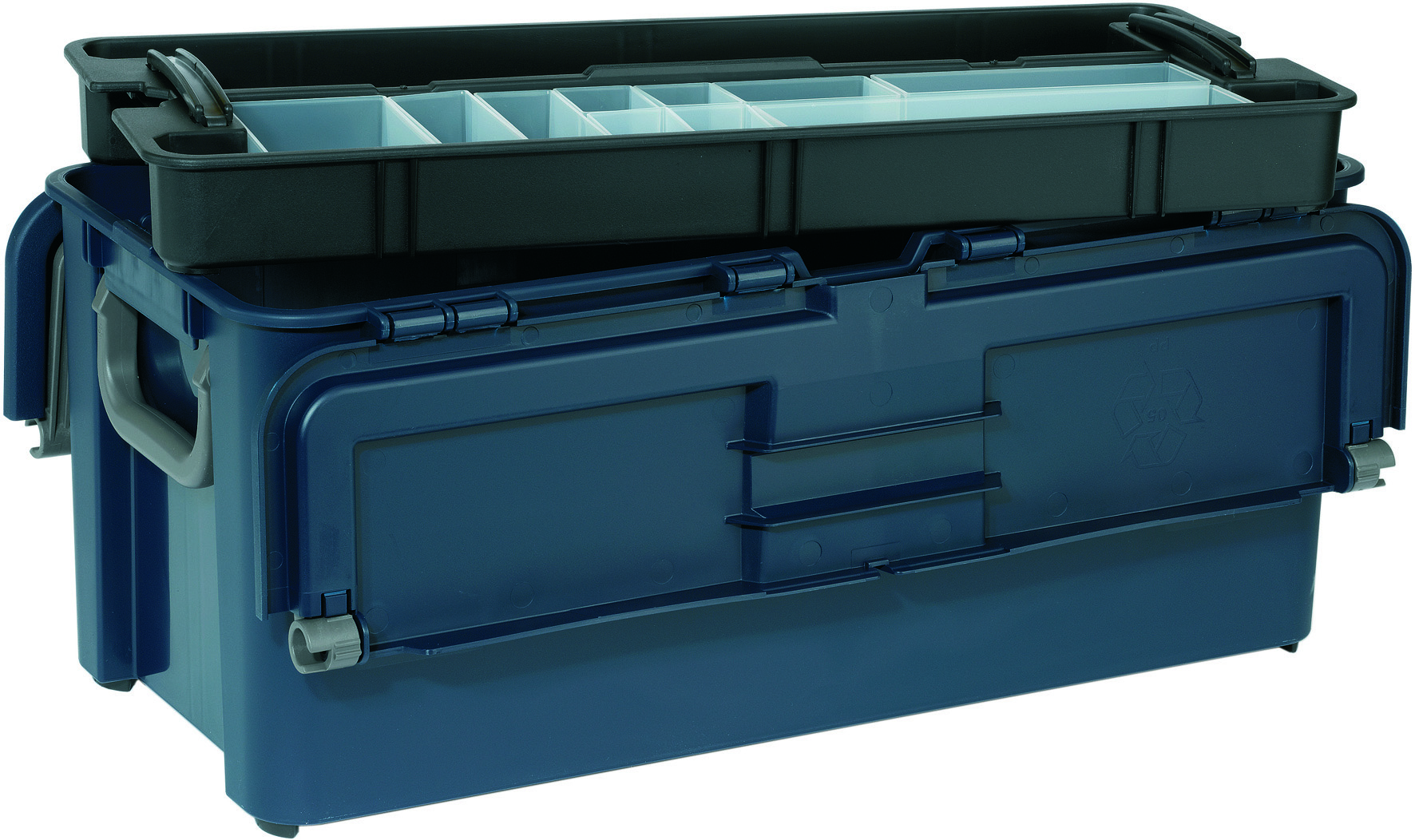 Werkzeugkoffer Compact 50 blau