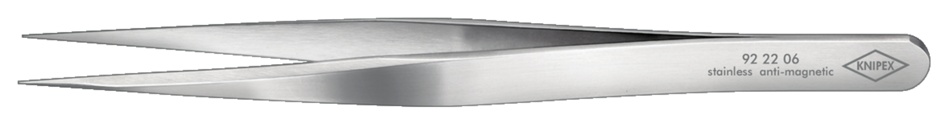 KNIPEX Universalpinzette glatt 120 mm, gerade, 92 22 06